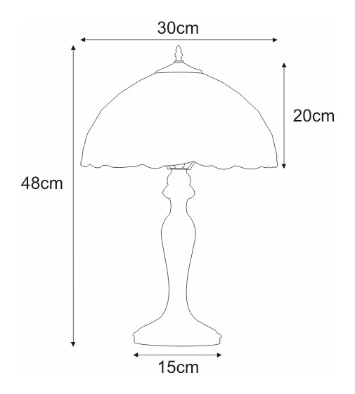 Lampka stołowa / nocna K-G12550 z serii FRUIT