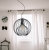 Lampa wisząca K-3405 CZARNY z serii TORI