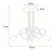 Lampa sufitowa K-3621 z serii DEZE
