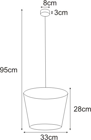 Lampa wisząca K-4641 z serii SOUL BLACK