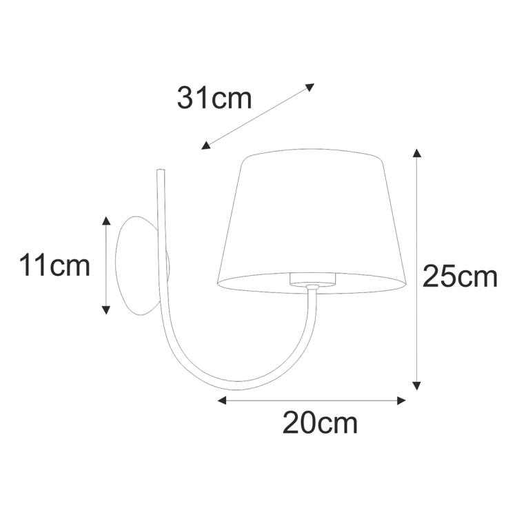 Kinkiet K-4337 z serii SASTO