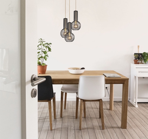Lampa wisząca K-4522 z serii ARVI BLACK