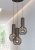 Lampa wisząca K-4522 z serii ARVI BLACK