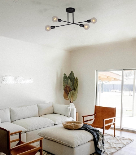 Lampa sufitowa K-4382 z serii SITYA BLACK