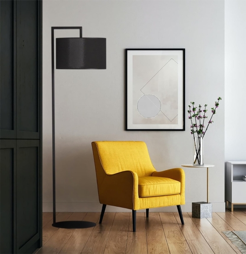 Lampa podłogowa K-4323 z serii SIMONE BLACK
