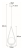 Lampa wisząca K-4770 z serii NEVE BLACK