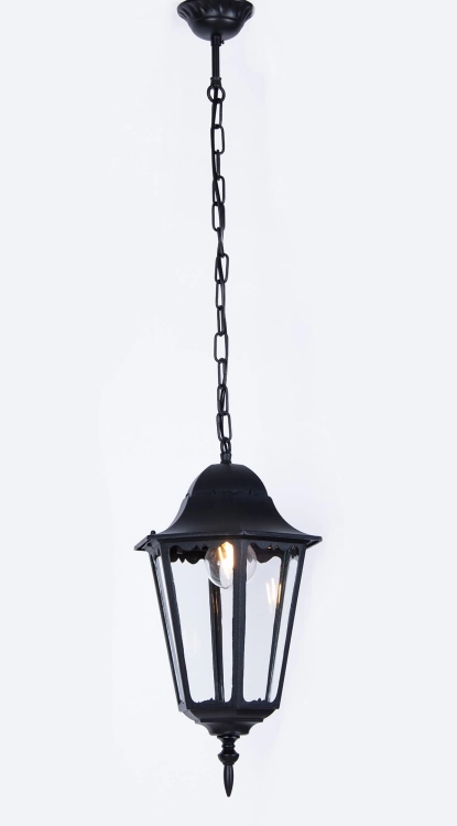 Lampa ogrodowa wisząca K-5006H CZARNY z serii LOZANA