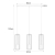 Lampa wisząca K-4931 z serii FALCON