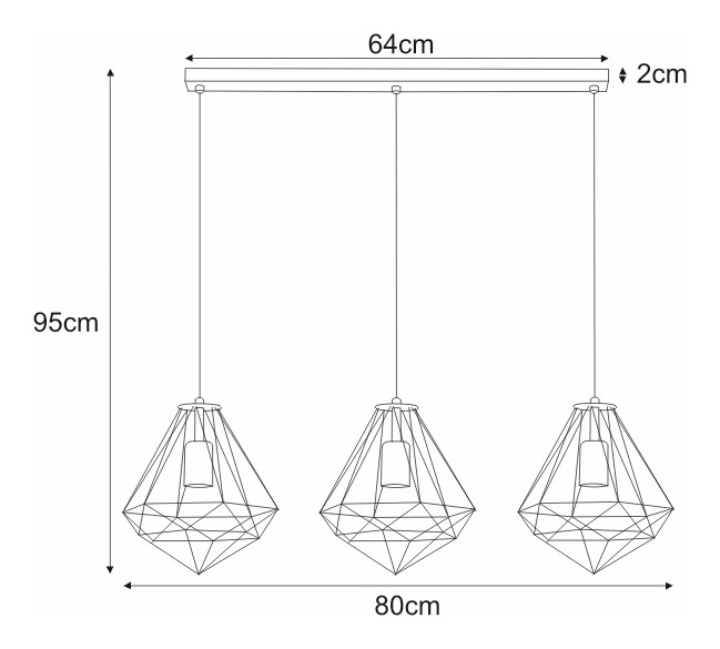 Lampa wisząca K-4004 z serii MARKO