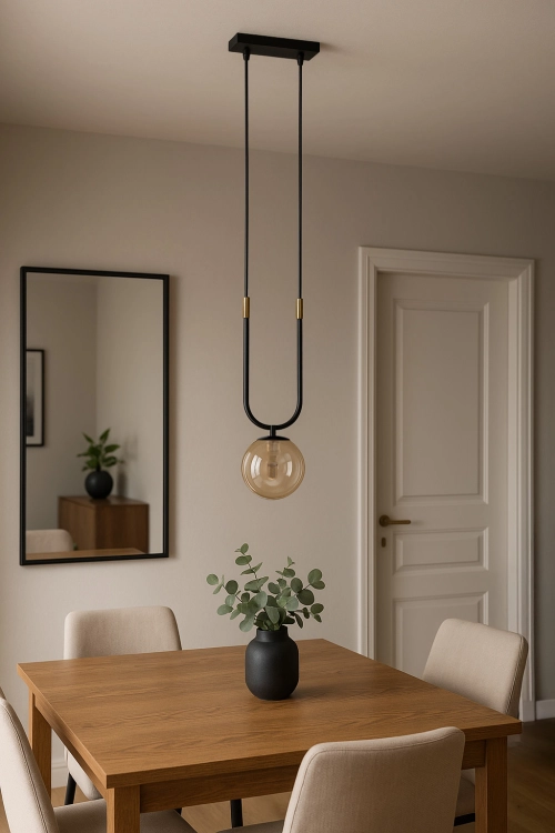 Lampa wisząca K-5595 z serii GOLDI