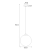 Lampa wisząca K-5312 z serii ELMO