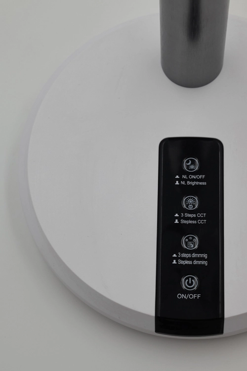 Lampka biurkowa K-BL1513A BIAŁY z serii ERIS