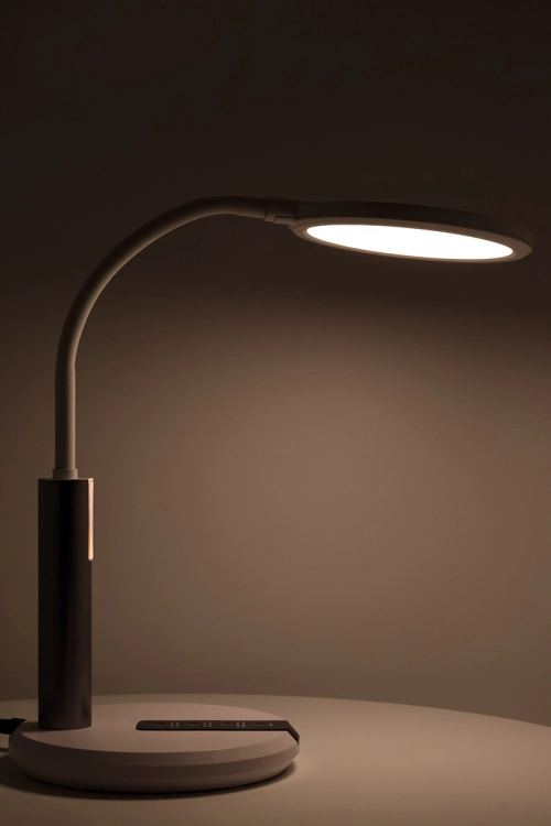 Lampka biurkowa K-BL1513A BIAŁY z serii ERIS