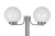 Lampa ogrodowa stojąca K-LP270-2200 z serii ANA