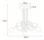 Lampa sufitowa K-3611 z serii DEZE
