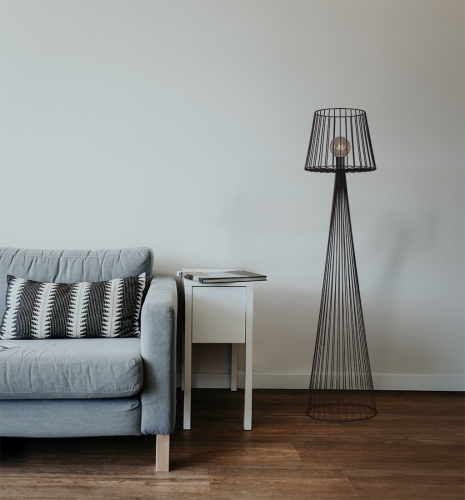 Lampa podłogowa K-4643 z serii SOUL BLACK