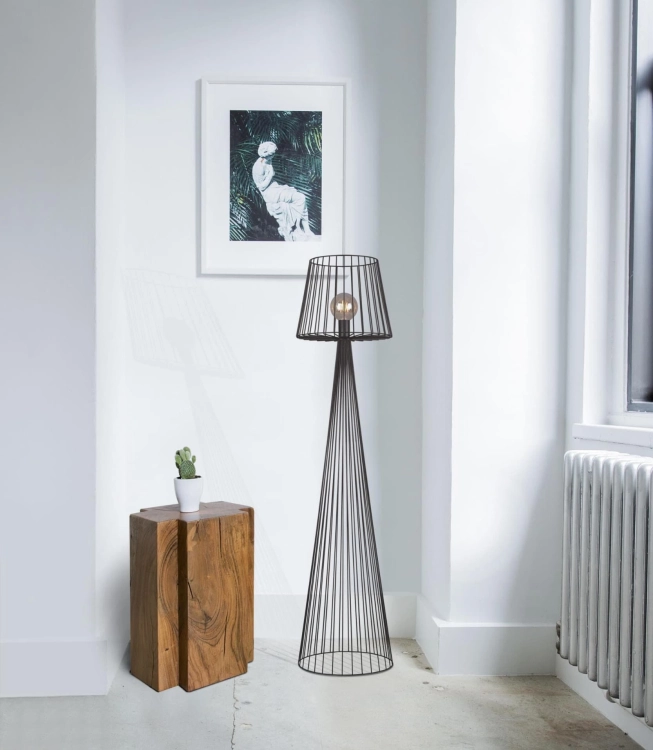 Lampa podłogowa K-4643 z serii SOUL BLACK