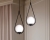 Lampa wisząca K-4771 z serii NEVE BLACK