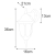 Kinkiet K-5007A/N DOWN z serii VASCO