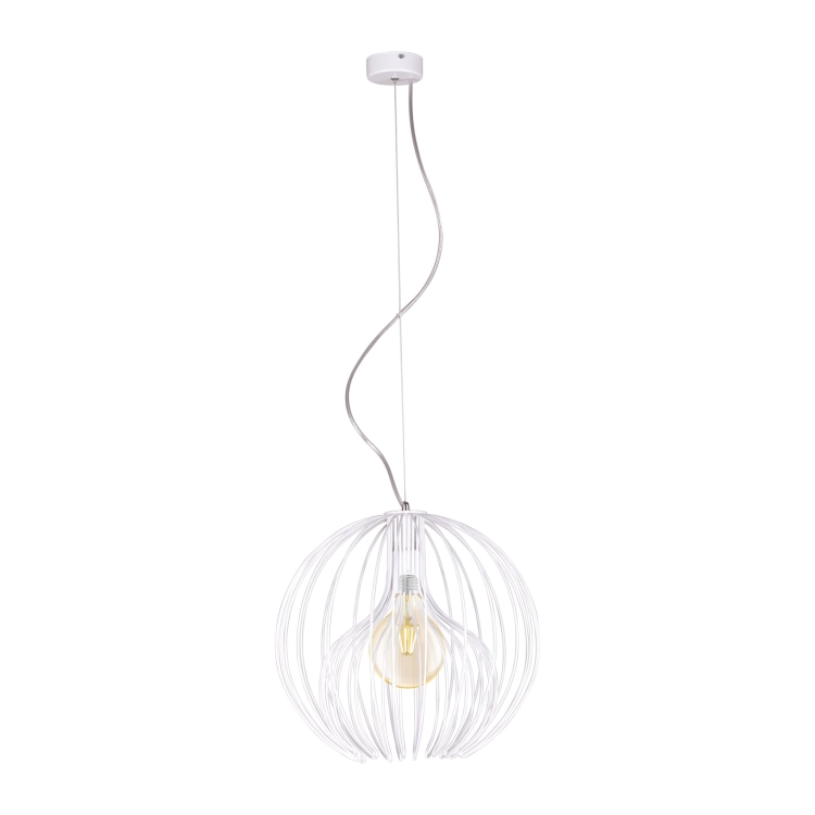 Lampa wisząca K-3405 BIAŁY z serii TORI
