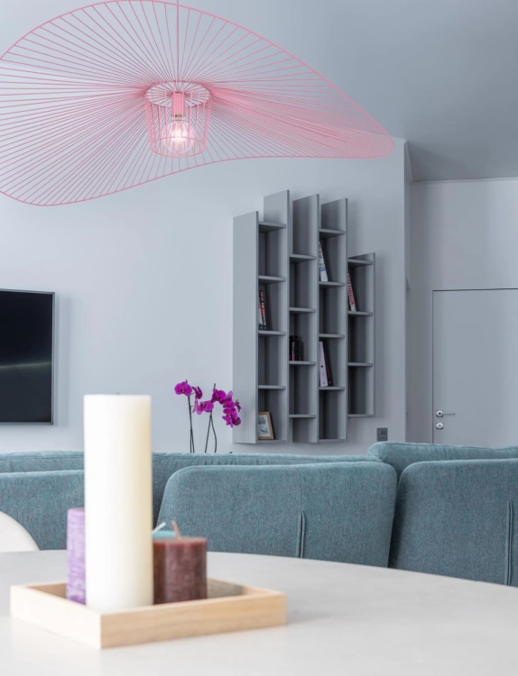 Lampa wisząca KP-21 RÓŻOWY z serii KAPELUSZ