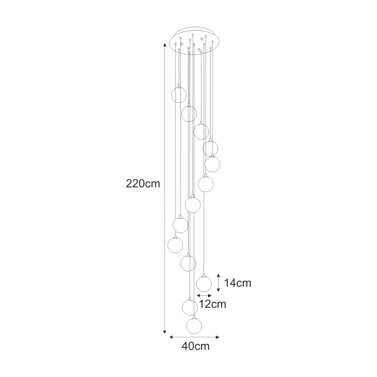 Lampa wisząca KP-29 z serii ASPEN