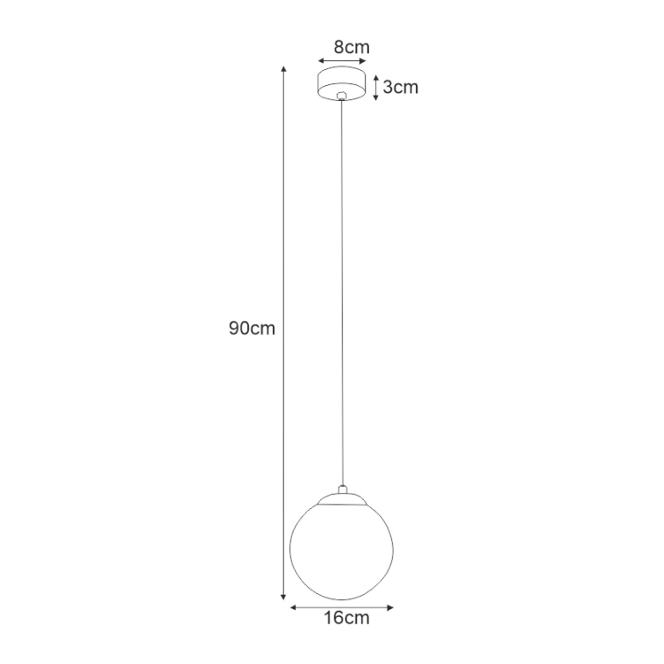 Lampa wisząca K-5401 z serii LUMIA
