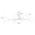 Lampa sufitowa K-5314 z serii ELMO