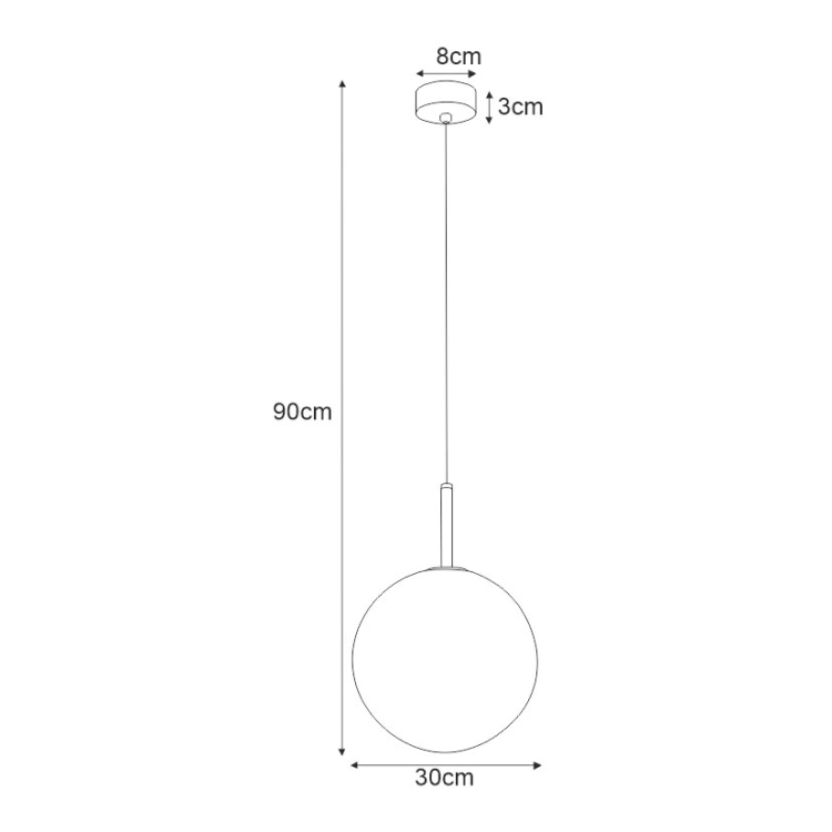 Lampa wisząca K-4887 z serii FARO