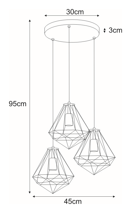 Lampa wisząca K-4006 z serii MARKO