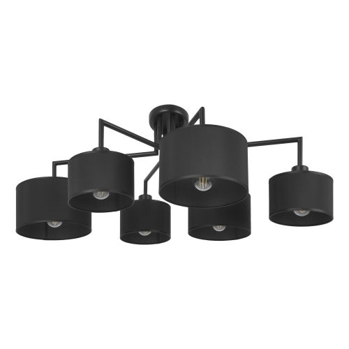 Lampa sufitowa K-4321 z serii SIMONE BLACK