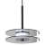 Wisząca lampa Casy dymna LED CCT
