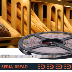 Taśma LED Bread 24V 70led/m SMD2835       9.2W/m 2500K IP20 860lm/m 10mm CRI93 5Y 1m