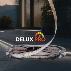 Taśma LED Delux Pro LB 24V 126led/m  SMD2835 1.6W/m 4000K IP20 340lm/m 10mm CRI80 PL7Y 10m