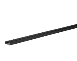 Profil Led MICRO-PLUS 2m czarny  anodowany KLUŚ