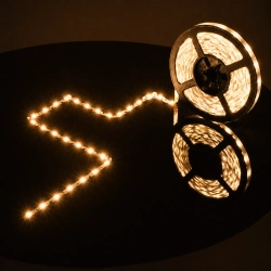 Taśma LED Premium S-Shape | Do wyginania | Ciepła biała 3000K | 12V | 60 LED/m | SMD2835 | Rolka 5m | 5 lat gwarancji