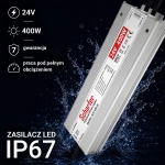Zasilacz led hermetyczny 24V 400W         Scharfer 7Y